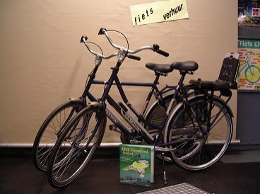 fiets bij Mans Engel